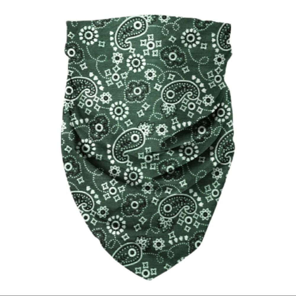 Perry Ellis Portfolio Men's Assorted 3 Pack of Green Black & Beige Bandanas New - Picture 8 of 8